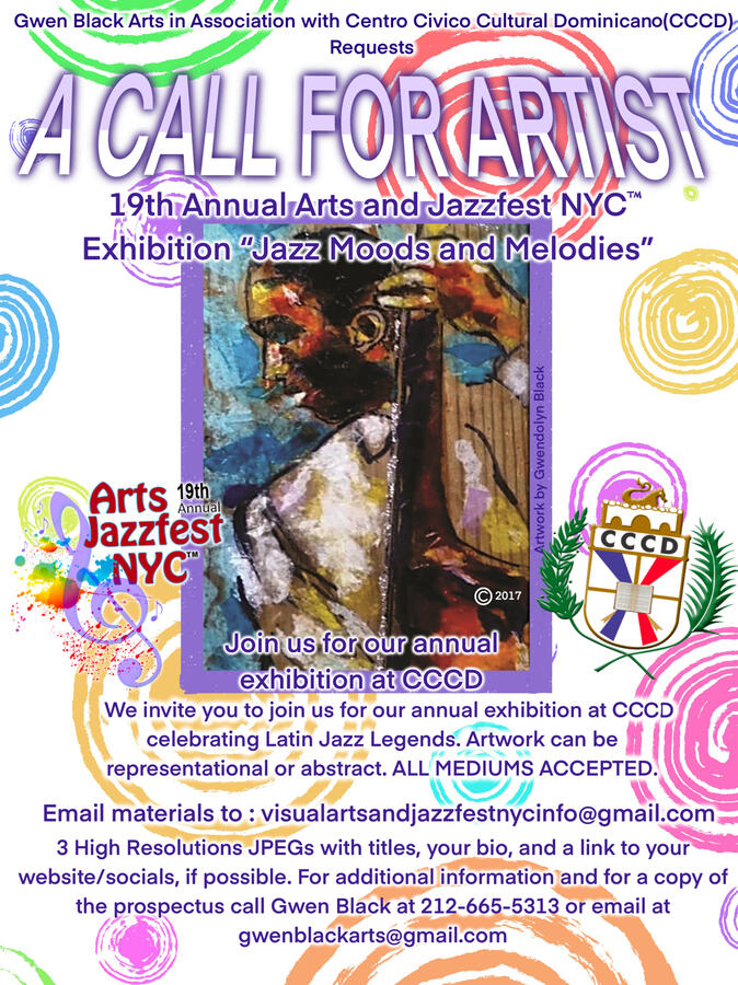 Arts and Jazzfest NYC advertisement poster