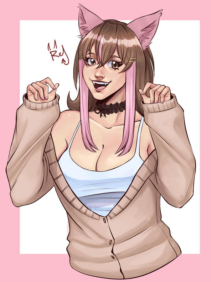 Halfbody commission